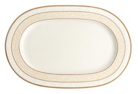 Ivoire Small Oval Platter - Medium